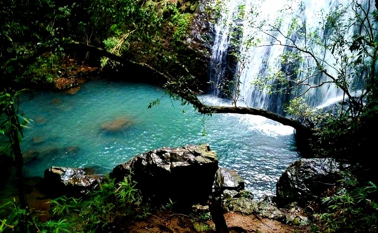 Cachoeira Sete Quedas em Poços de Caldas