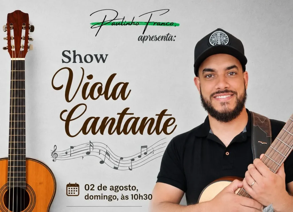 Projeto Viola Cantante Inicia Temporada de Shows Gratuitos em Poços de Caldas: Tradição e Encantamento Musical